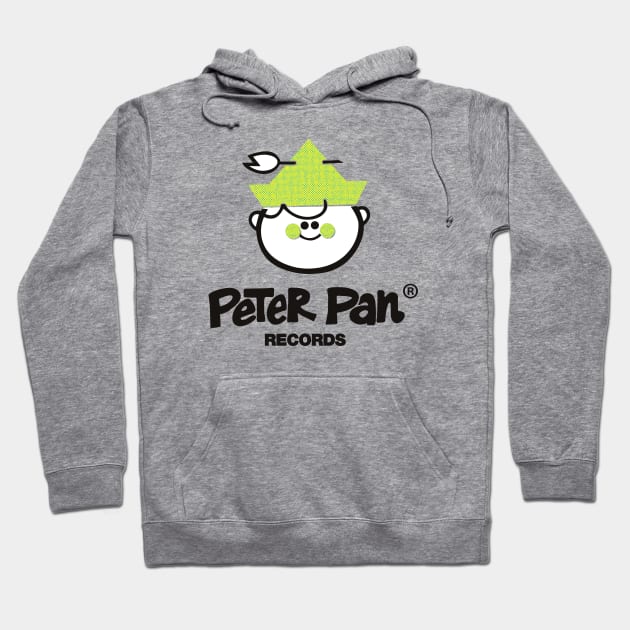 Peter Pan Records Hoodie by DustinCropsBoy